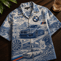 PREMIUM BW HAWAIIAN SHIRT LNTH