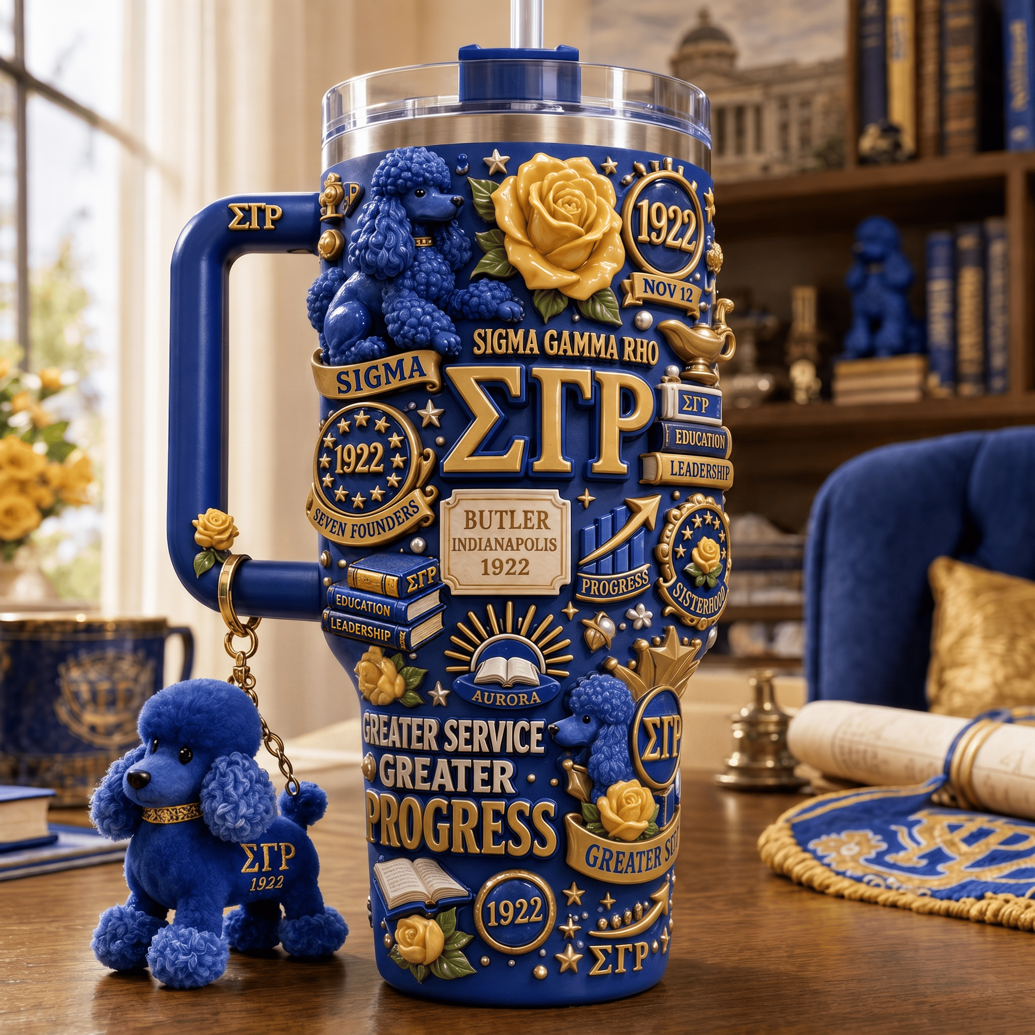 SGRO 40oz Tumbler With Handle HTTT